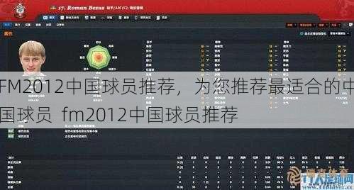 FM2012中国球员推荐，为您推荐最适合的中国球员  fm2012中国球员推荐